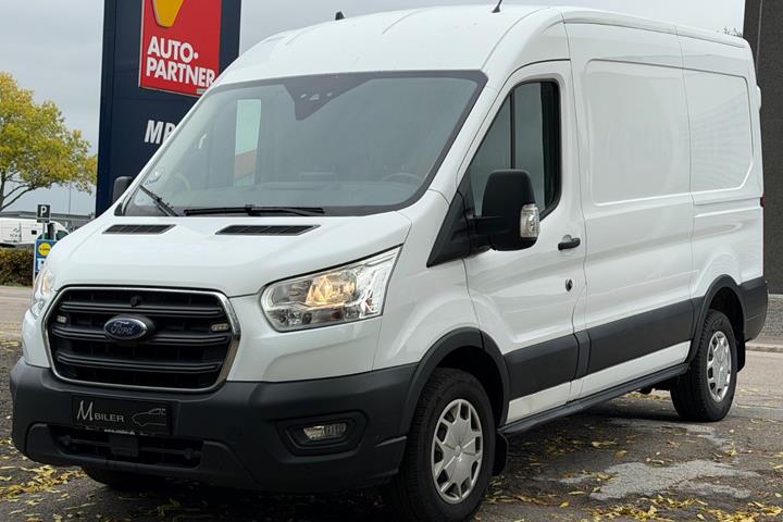 Hvid Ford Transit 350 L2 Van fra 2020