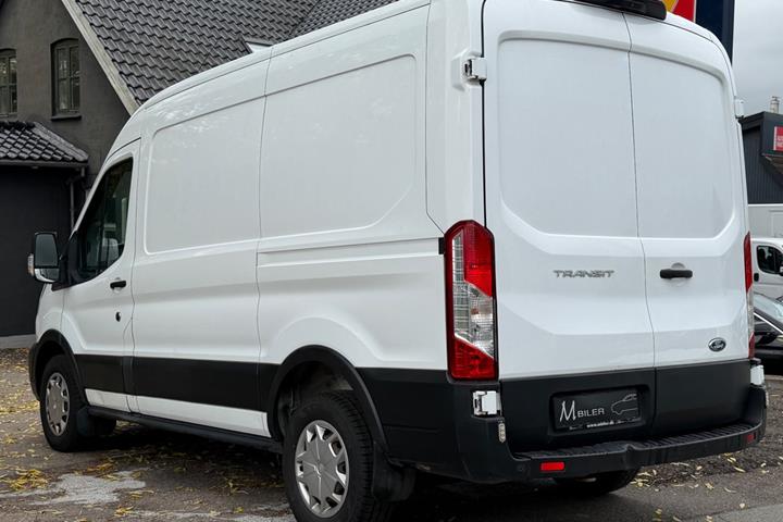 Hvid Ford Transit 350 L2 Van fra 2020