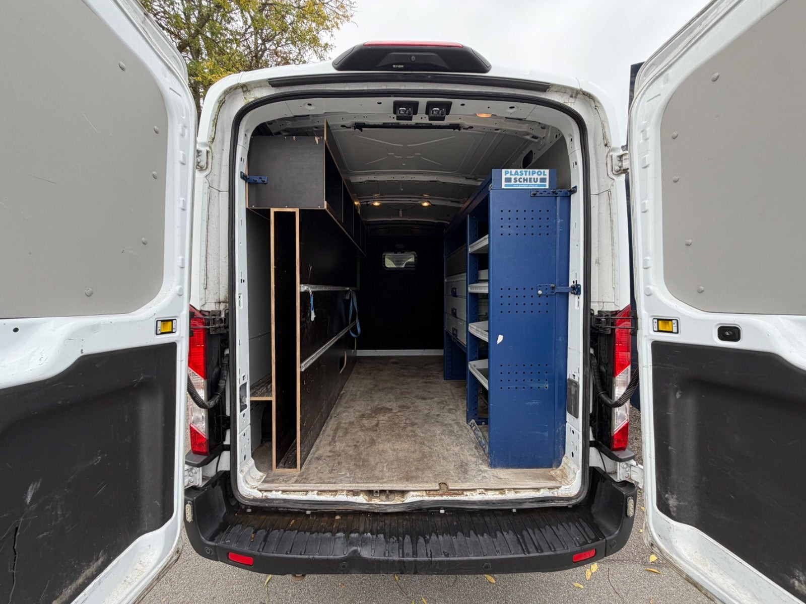 Hvid Ford Transit 350 L2 Van fra 2020