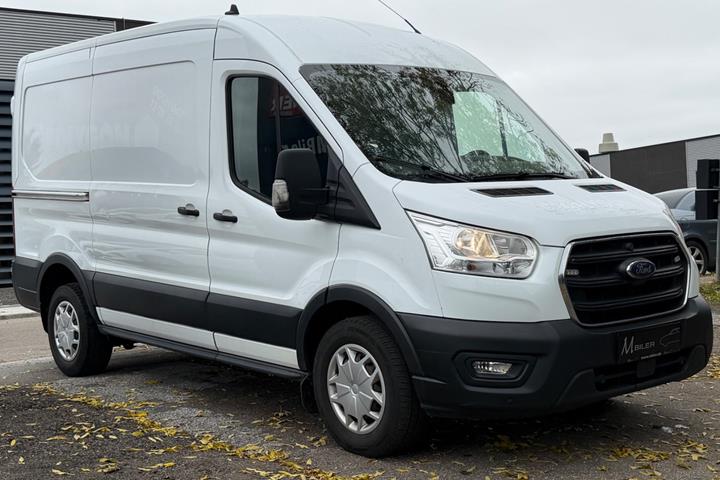 Hvid Ford Transit 350 L2 Van fra 2020