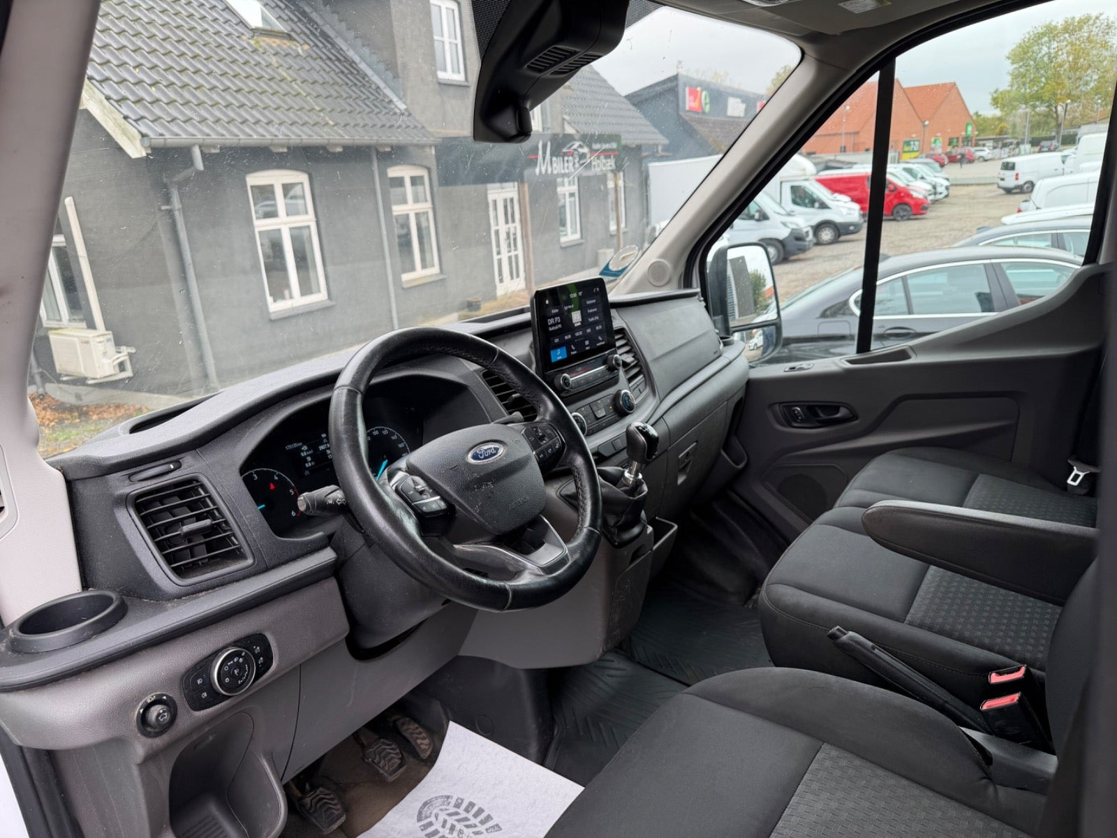 Hvid Ford Transit 350 L2 Van fra 2020