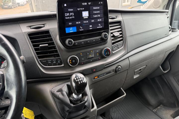 Hvid Ford Transit 350 L2 Van fra 2020