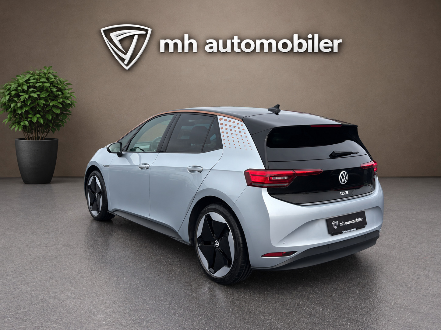 Sølv VW ID.3 fra 2021