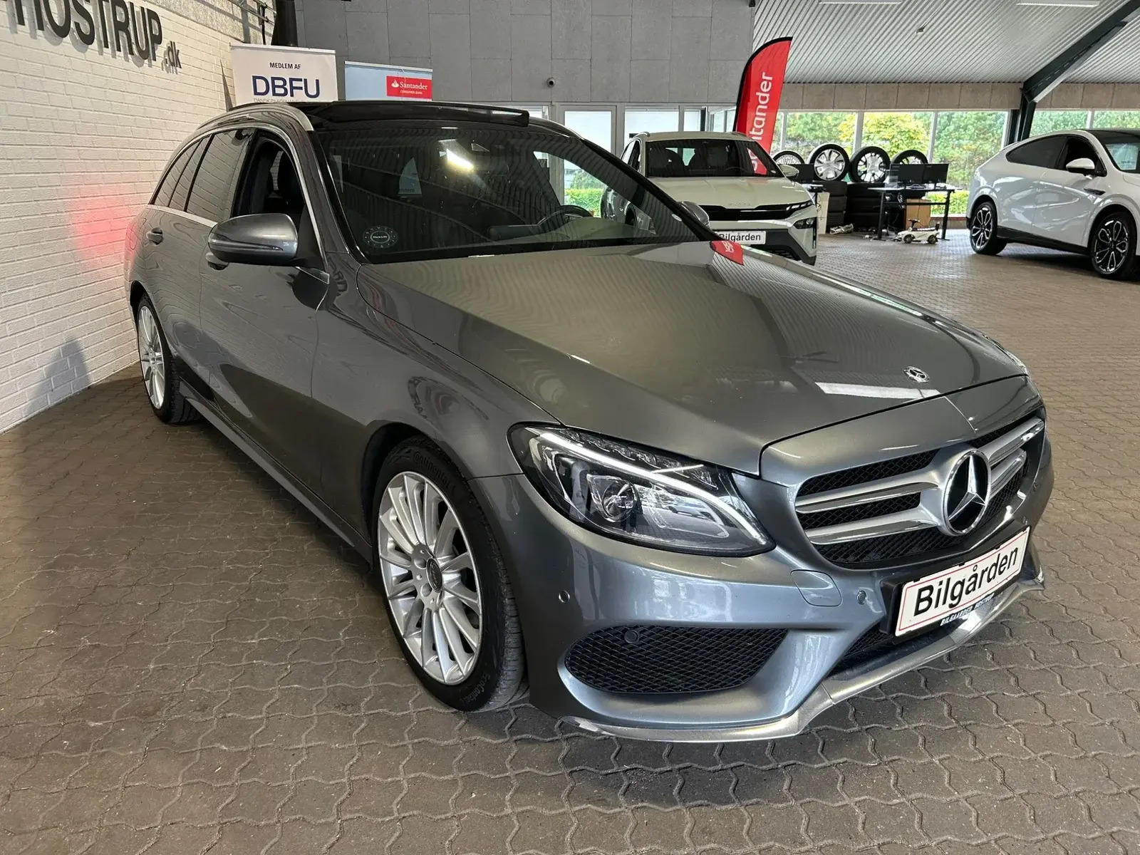 Sort Mercedes C220 d fra 2018