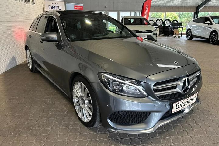 Sort Mercedes C220 d fra 2018