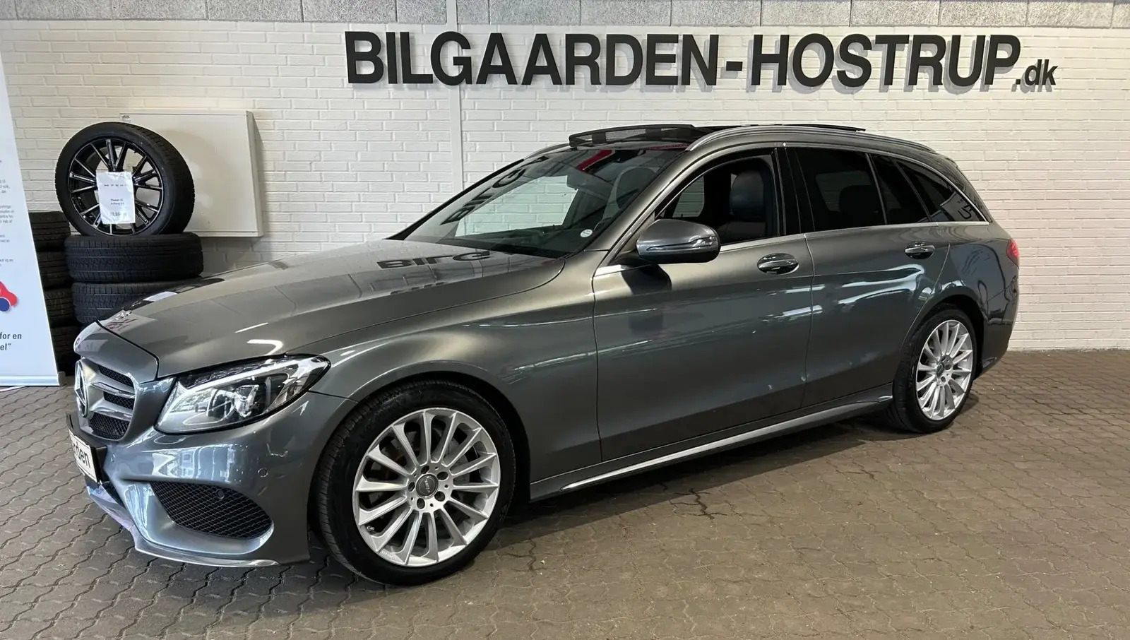 Sort Mercedes C220 d fra 2018