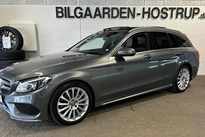 Sort Mercedes C220 d fra 2018