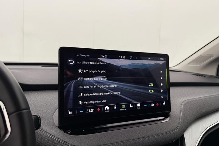 Sort Skoda Enyaq fra 2022