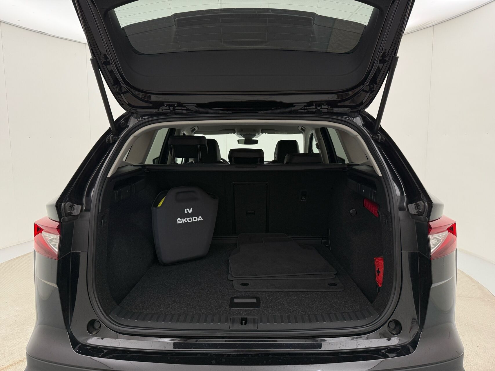 Sort Skoda Enyaq fra 2022