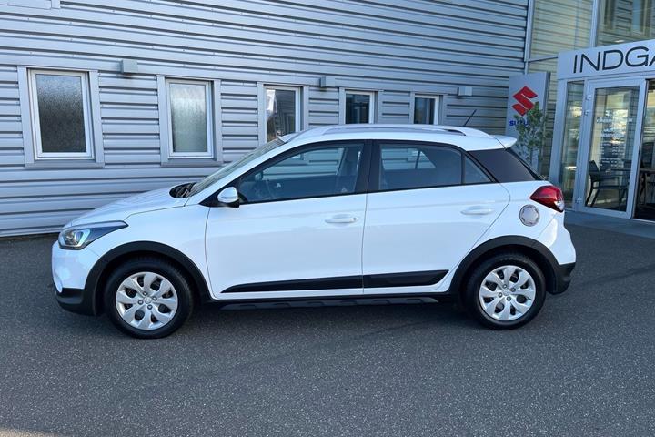 Hvid Hyundai i20 fra 2018