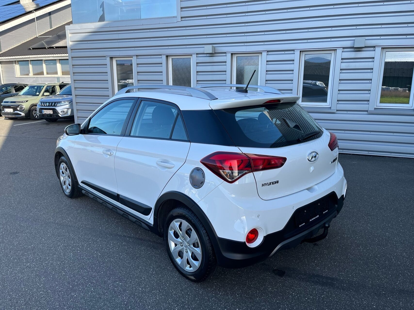 Hvid Hyundai i20 fra 2018