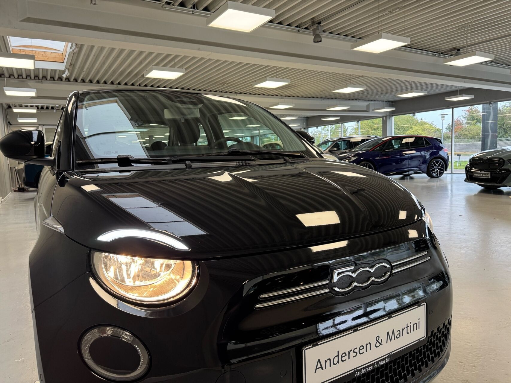 Sort Fiat 500e fra 2023
