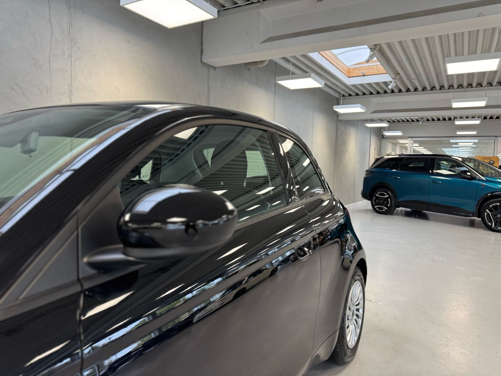 Sort Fiat 500e fra 2023