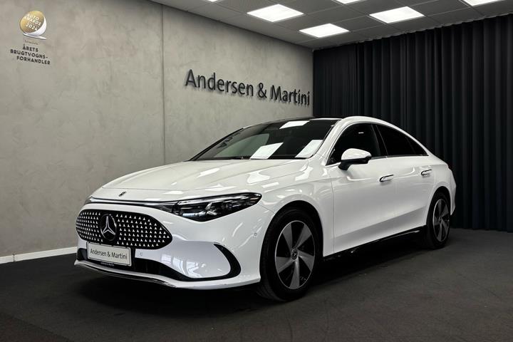 Hvid Mercedes CLA250+ fra 2026