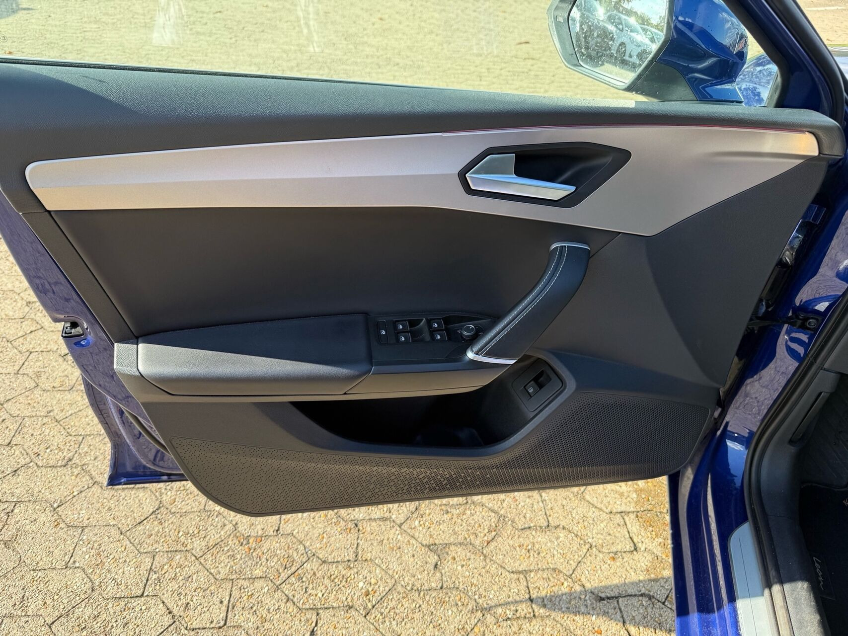 Blå Seat Leon fra 2021