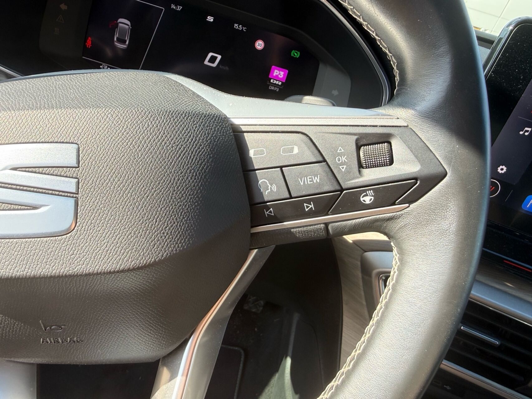 Blå Seat Leon fra 2021