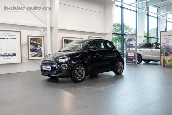 Sort Fiat 500e fra 2022