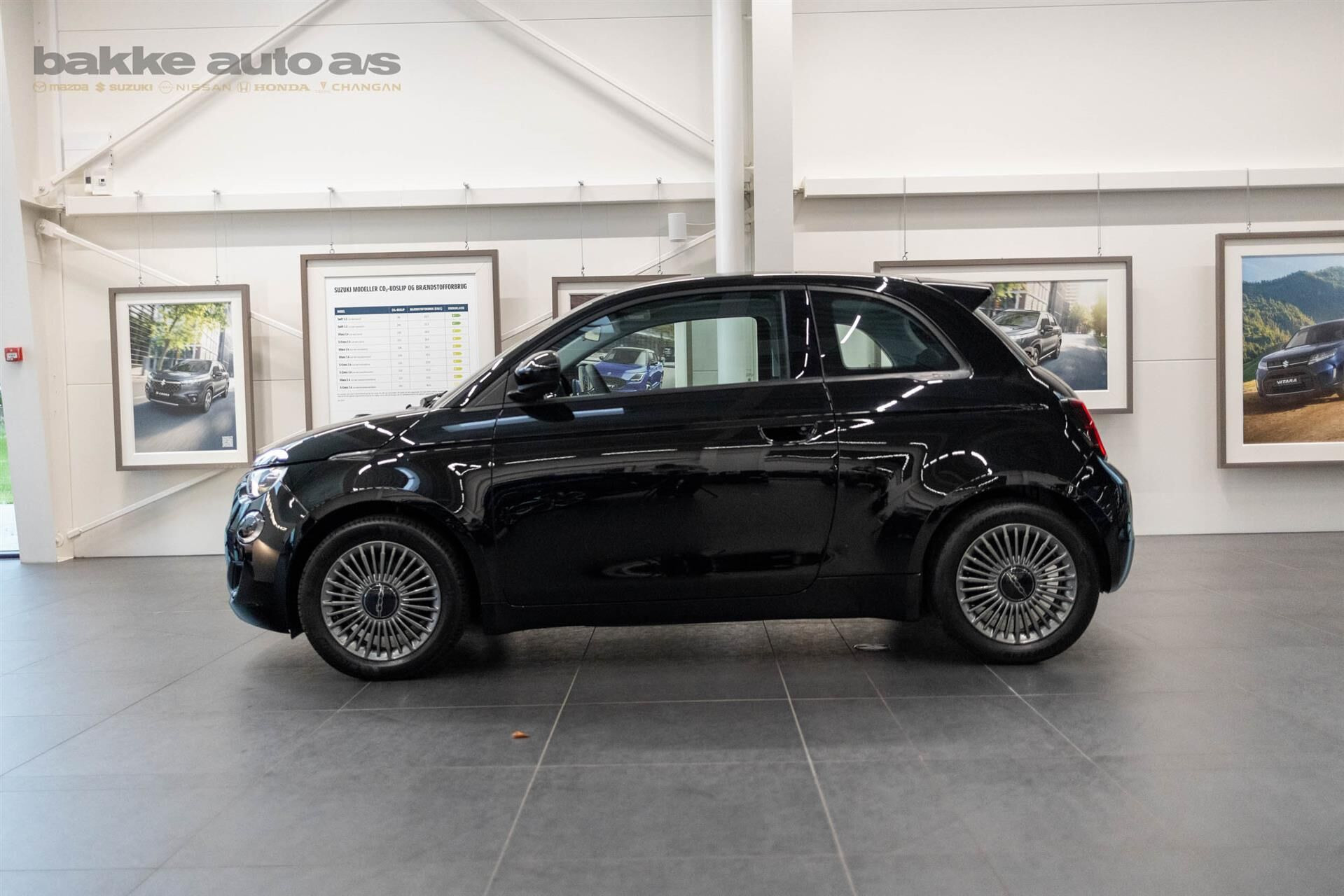 Sort Fiat 500e fra 2022