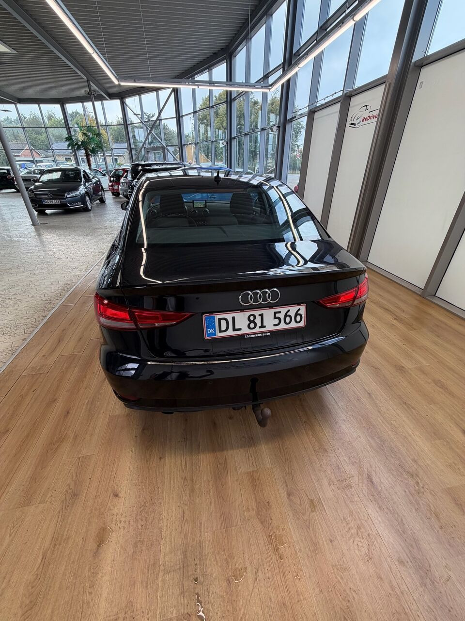 Sort Audi A3 fra 2017