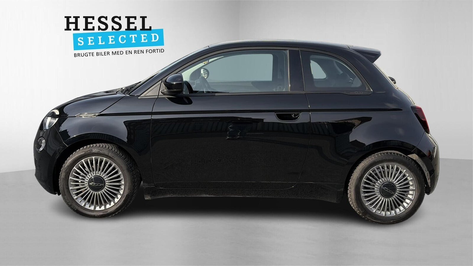 Sort Fiat 500e fra 2023