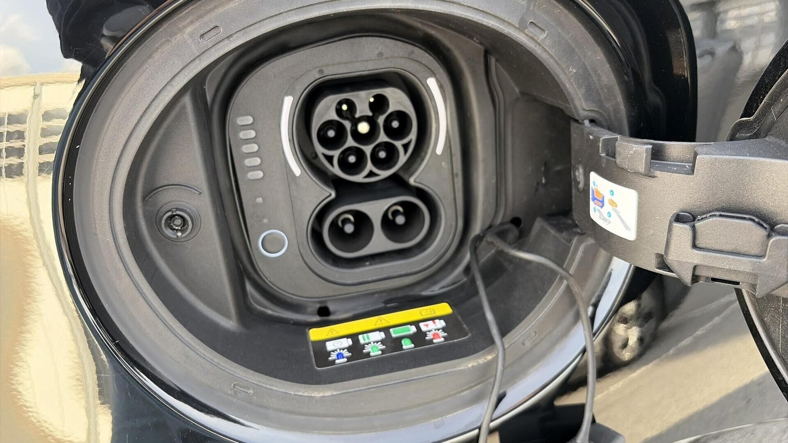 Sort Fiat 500e fra 2023