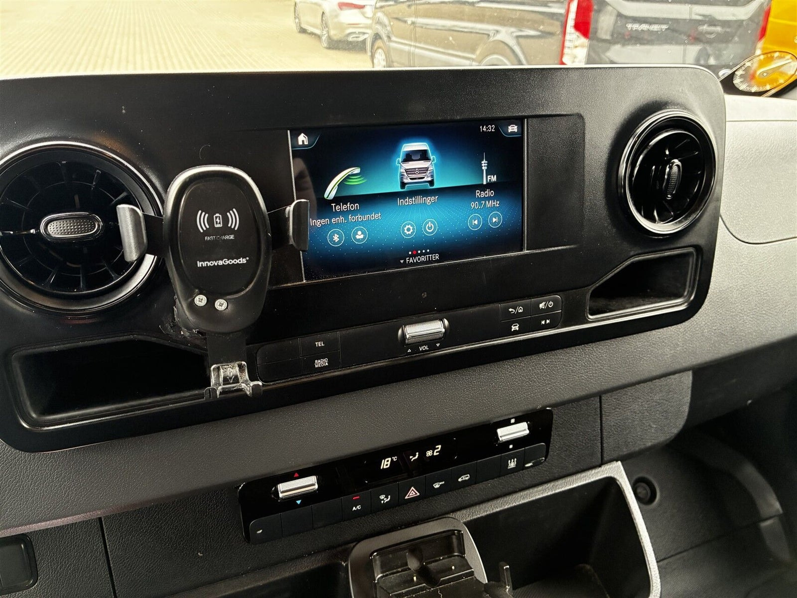 Hvid Mercedes Sprinter 314 fra 2019