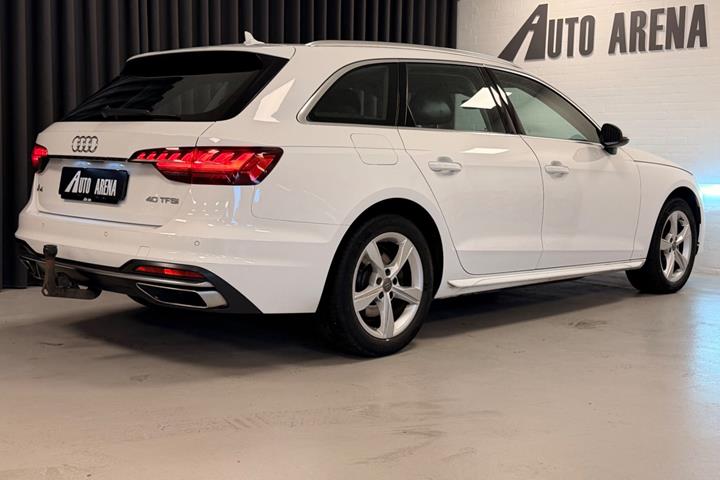 Hvid Audi A4 fra 2020