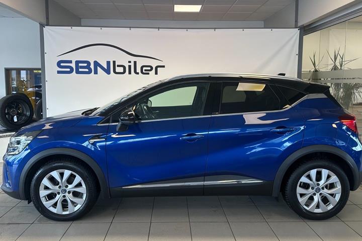 Blå Renault Captur fra 2020