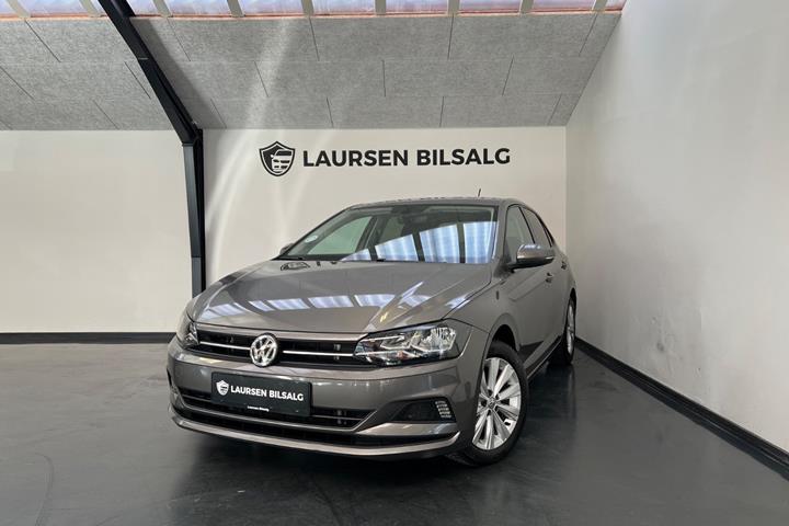 Grå VW Polo fra 2020