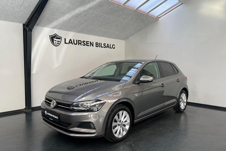 Grå VW Polo fra 2020