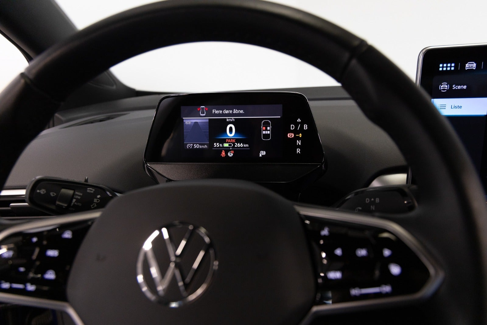 Blå VW ID.4 fra 2025