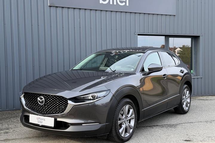 Grå Mazda CX-30 fra 2021