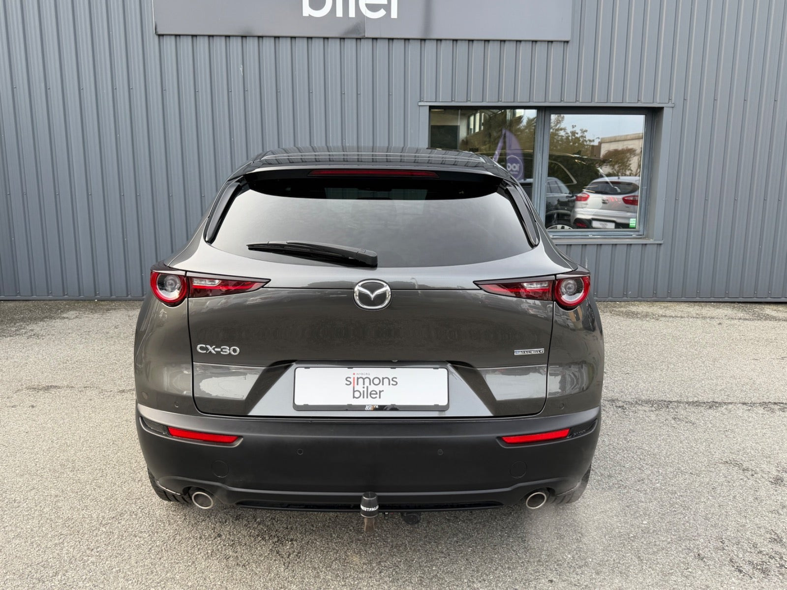 Grå Mazda CX-30 fra 2021
