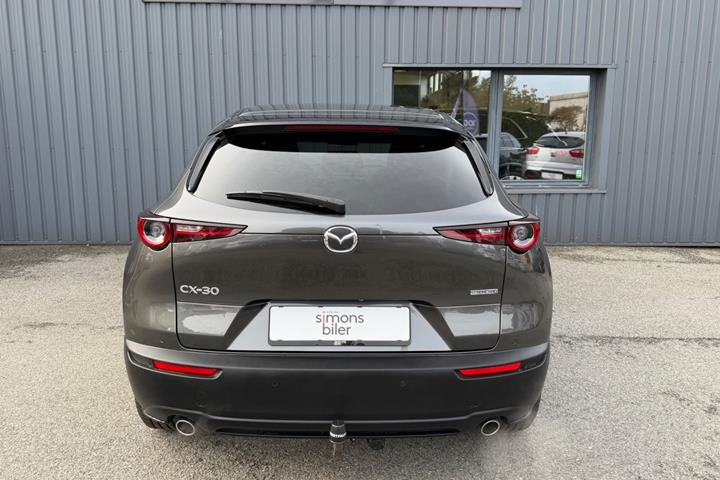 Grå Mazda CX-30 fra 2021