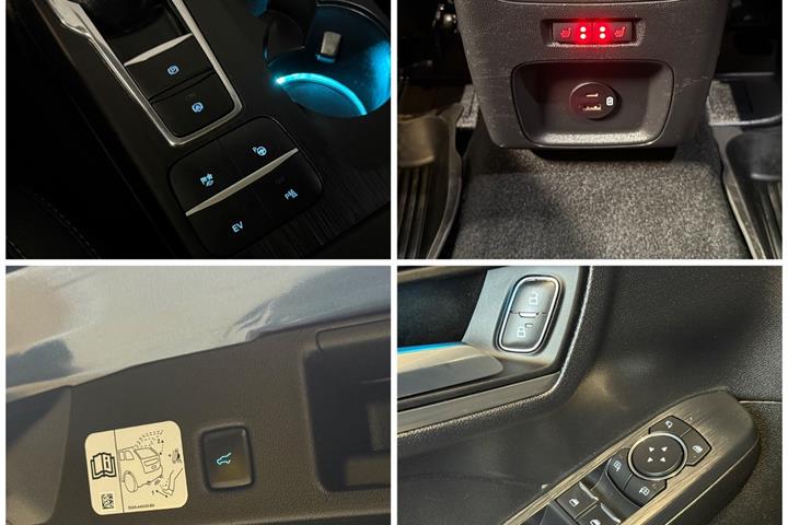 Blå Ford Kuga fra 2022