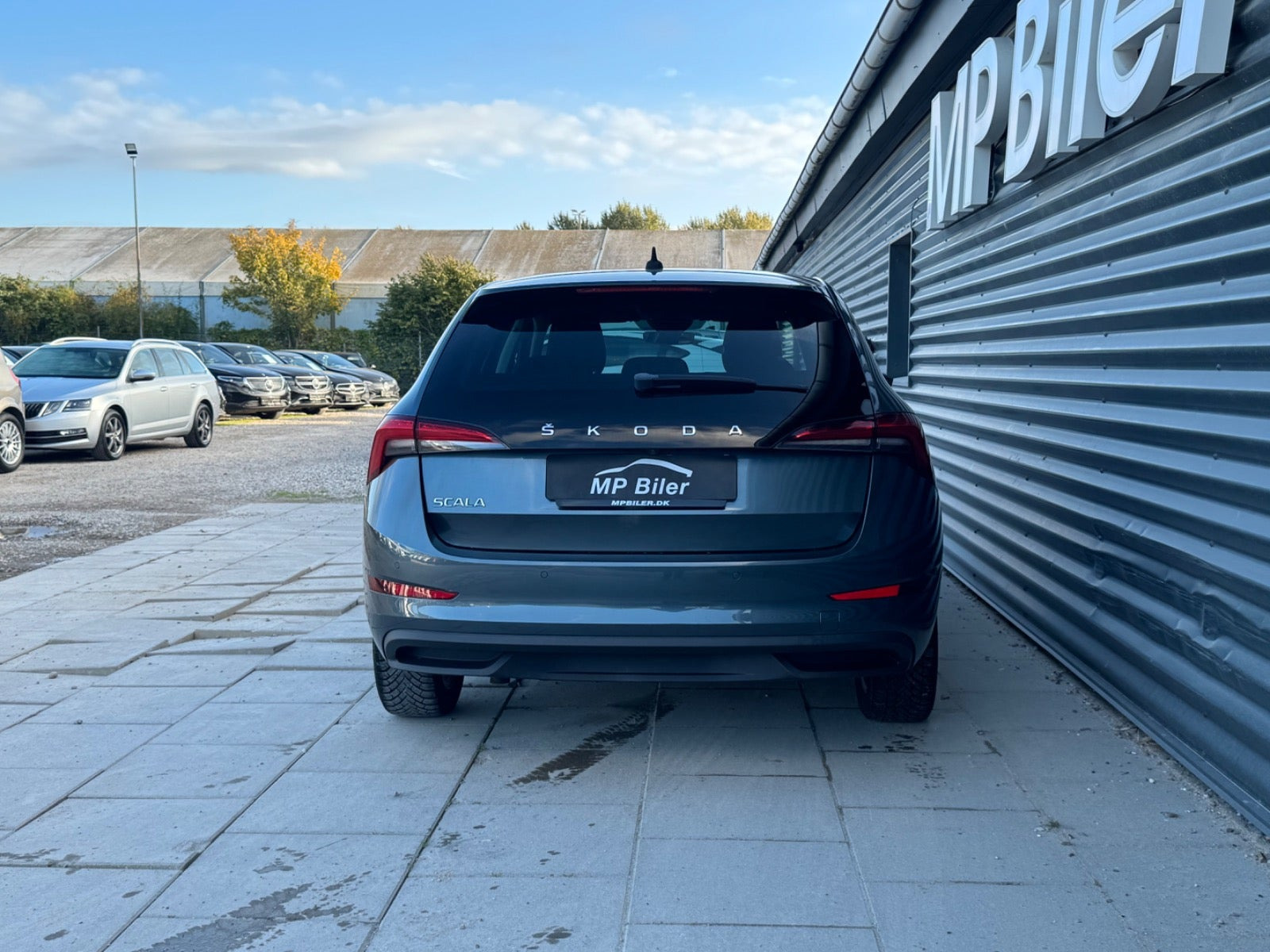 Sort Skoda Scala fra 2020