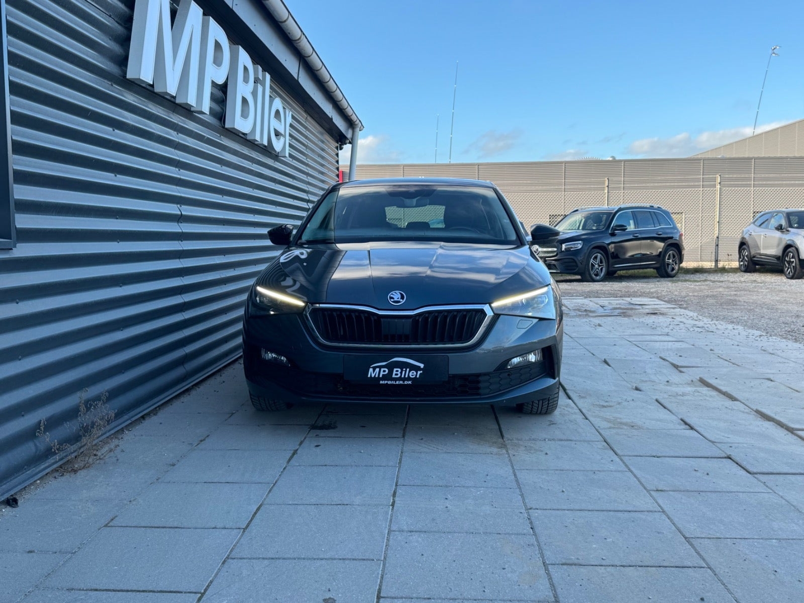 Sort Skoda Scala fra 2020