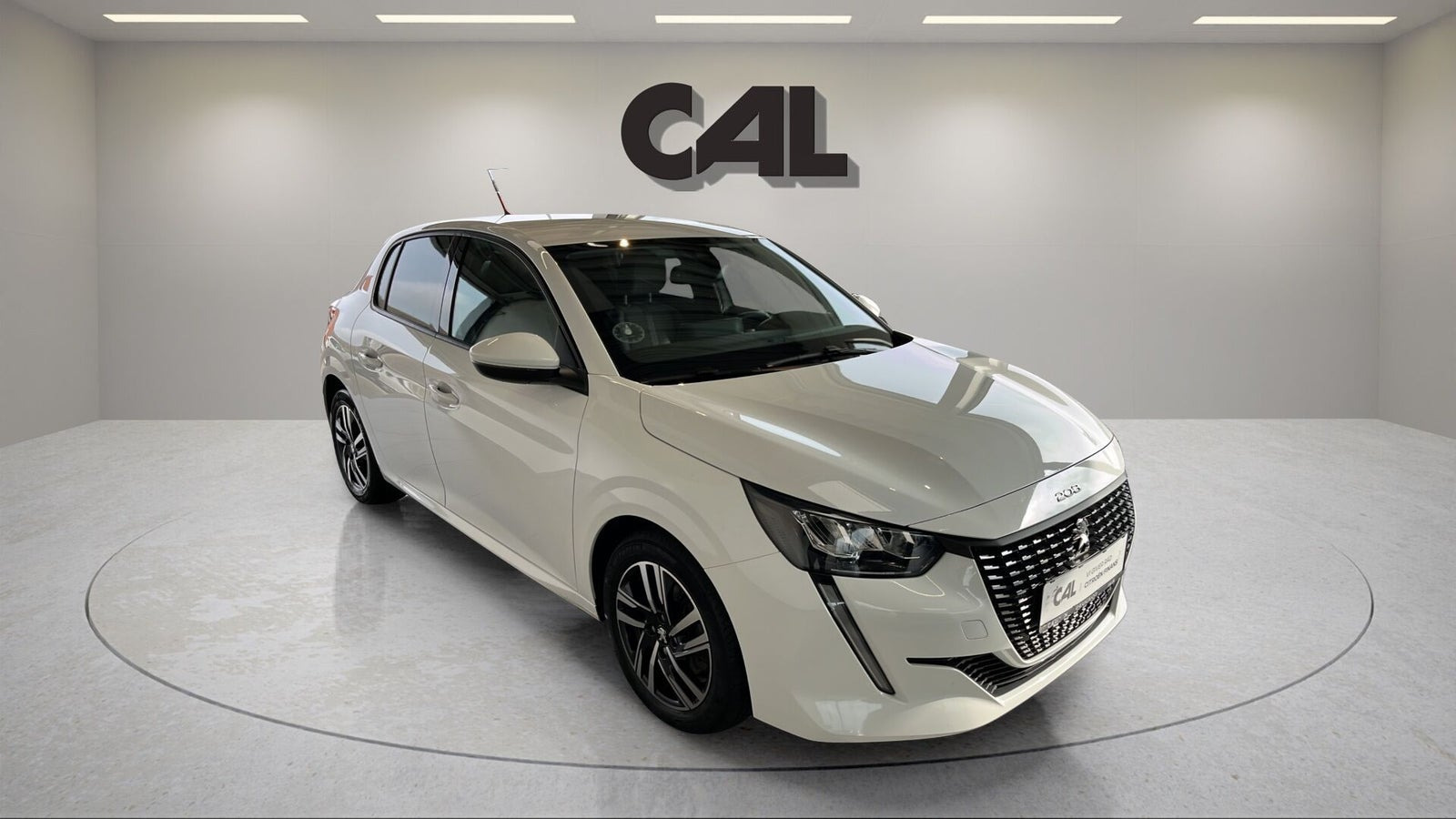 Hvid Peugeot 208 fra 2021