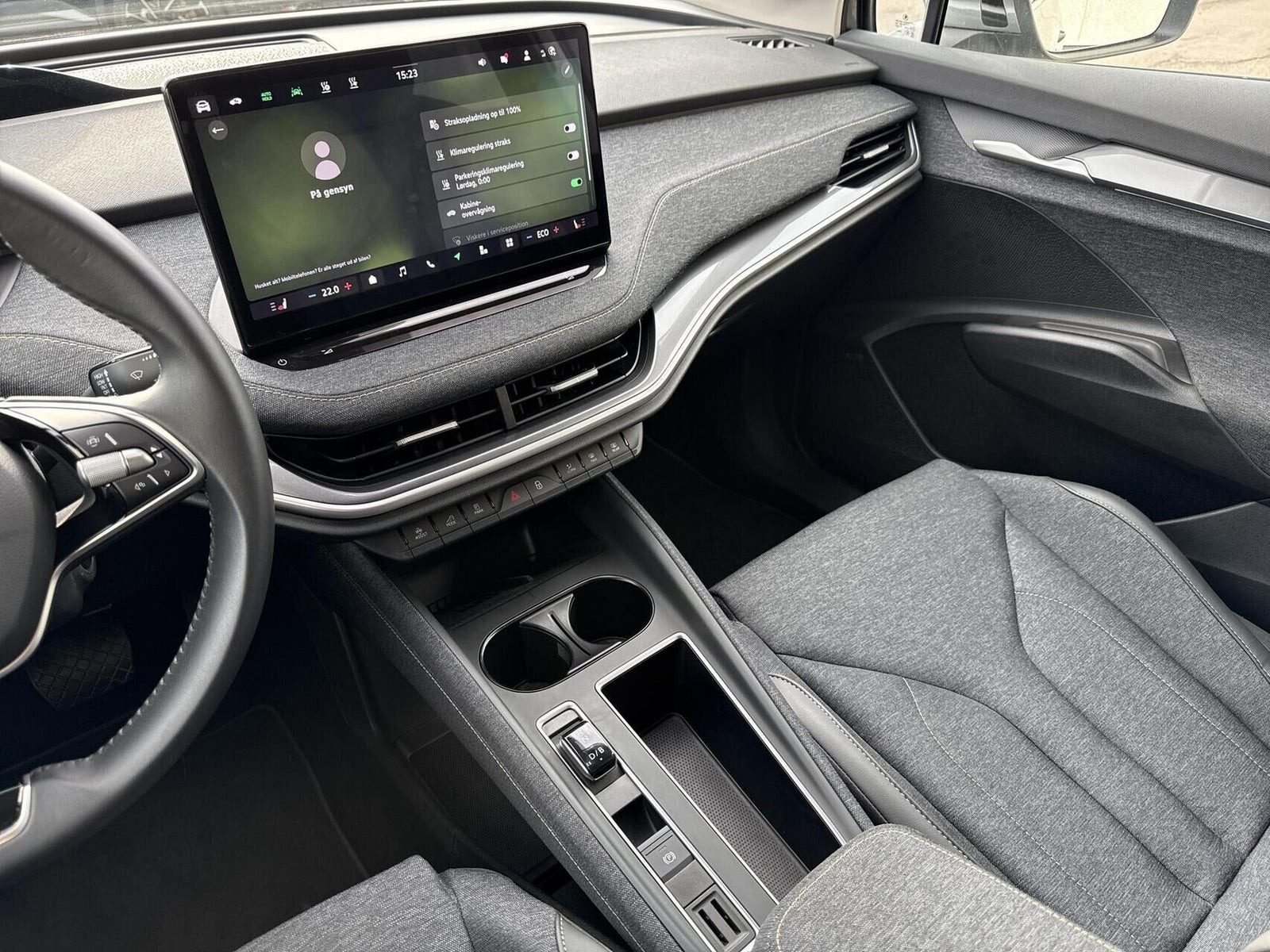 Grå Skoda Elroq fra 2025