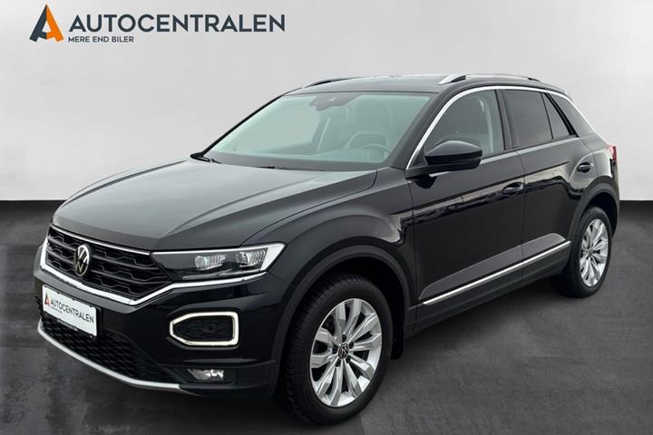 Sort VW T-Roc fra 2021