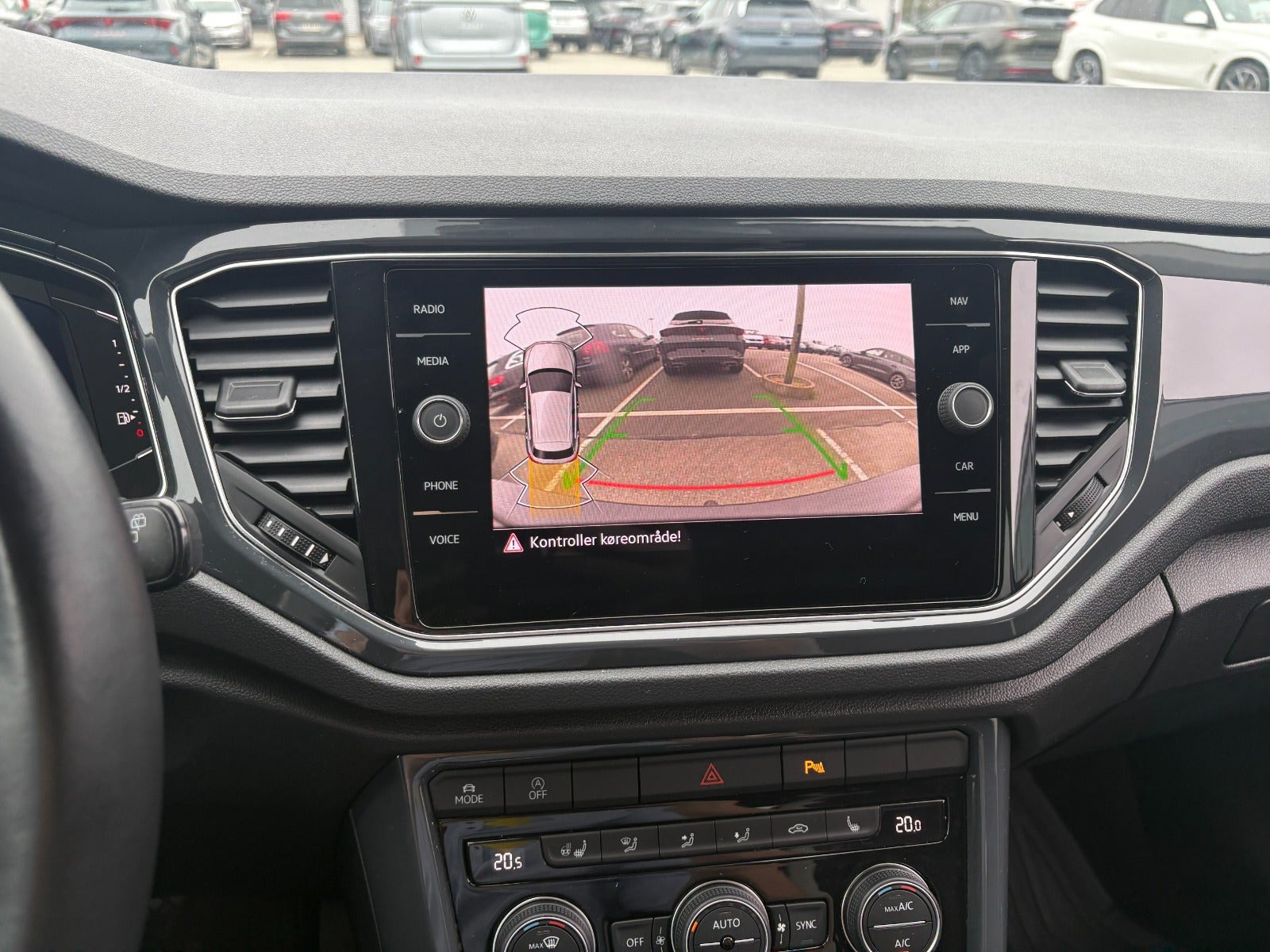 Sort VW T-Roc fra 2021