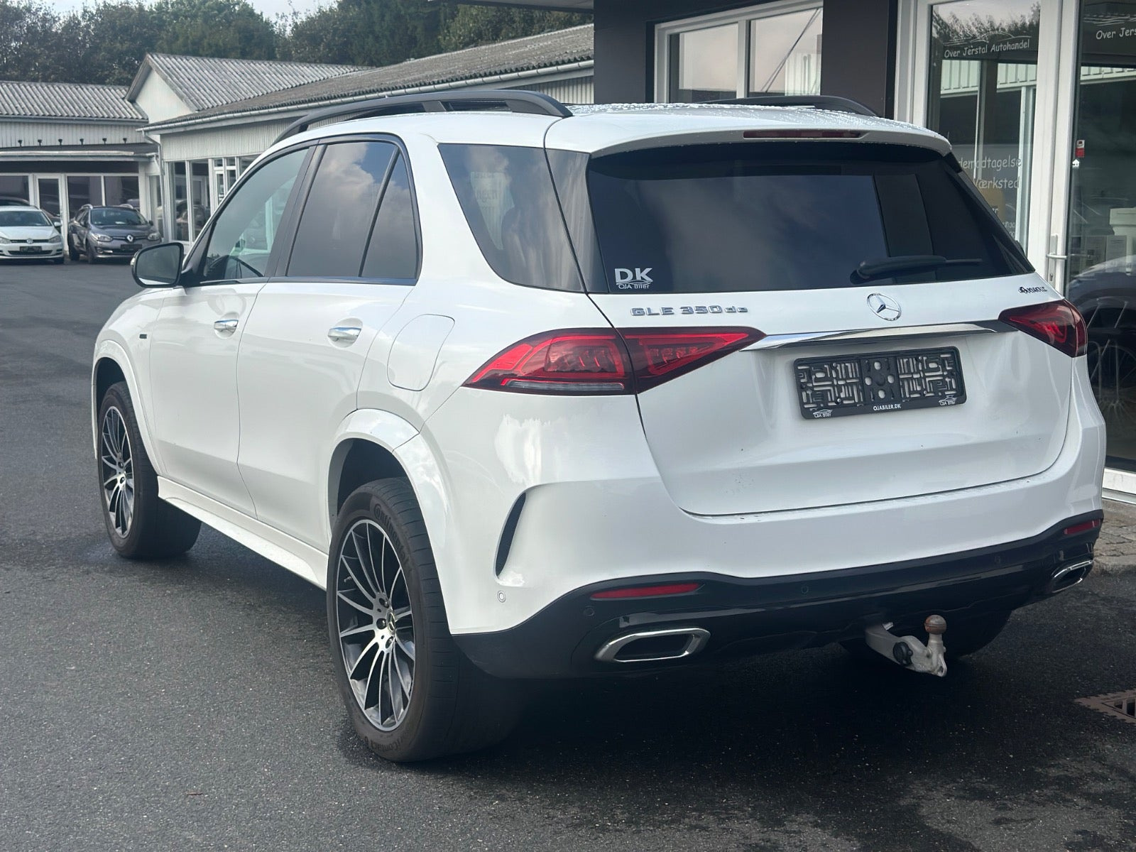 Hvid Mercedes GLE350 de fra 2020