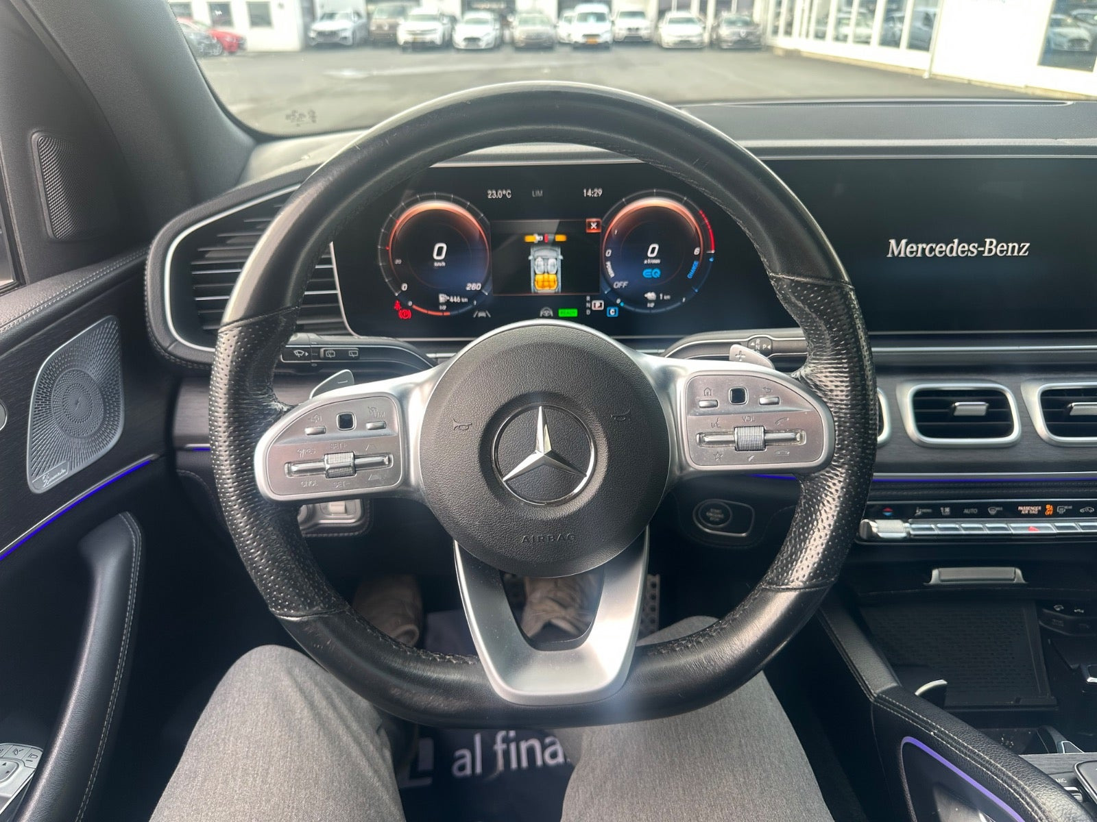 Hvid Mercedes GLE350 de fra 2020