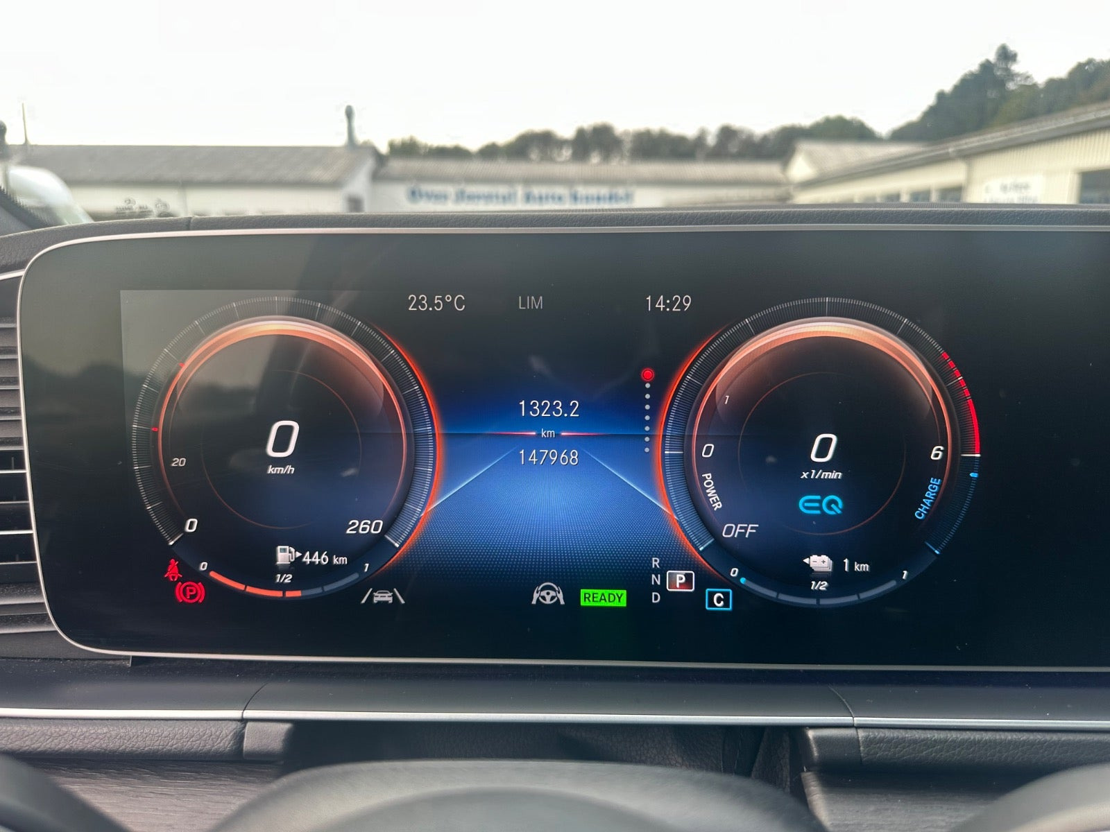 Hvid Mercedes GLE350 de fra 2020