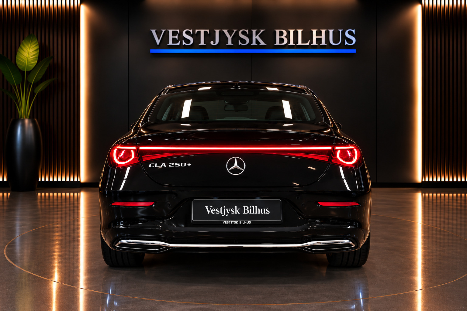 Sort Mercedes CLA250+ fra 2026