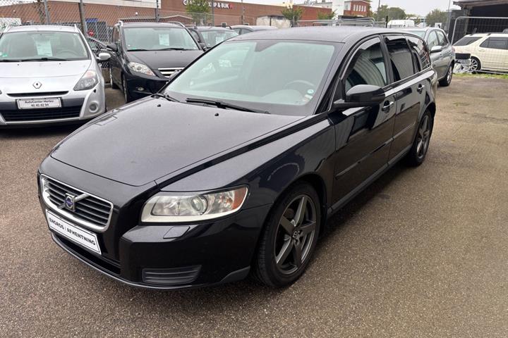 Sort Volvo V50 fra 2007