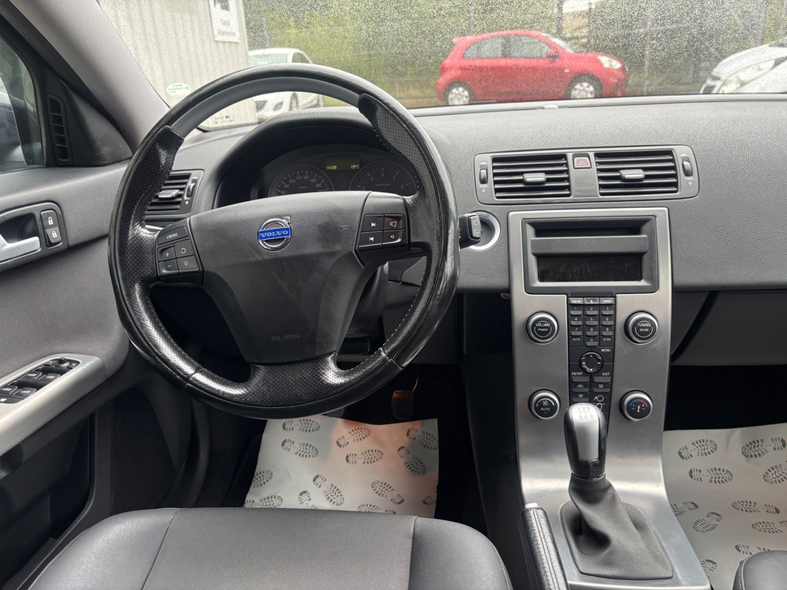 Sort Volvo V50 fra 2007