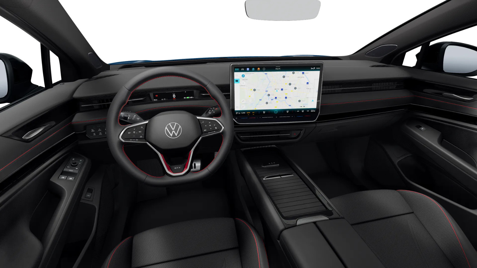 Blå VW ID.7 fra 2026