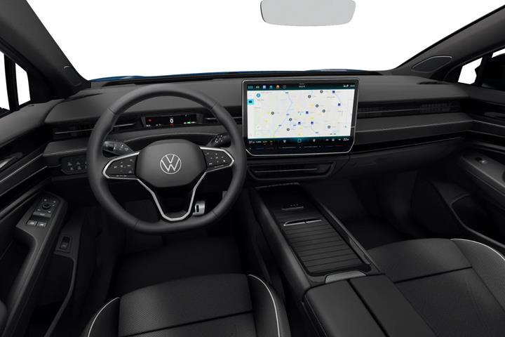 Blå VW ID.7 fra 2026