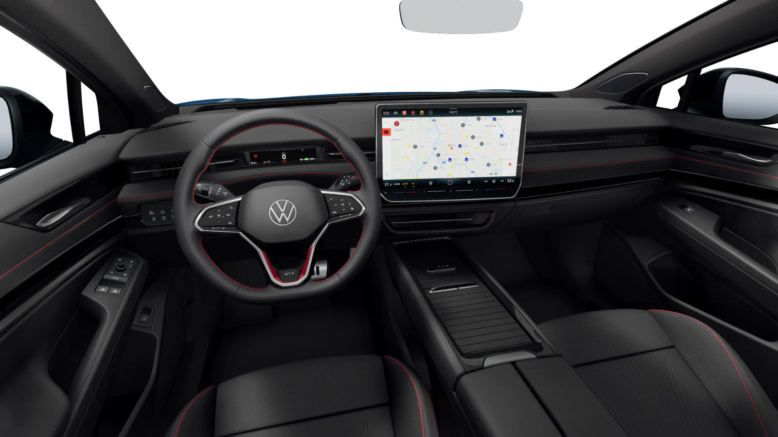 Blå VW ID.7 fra 2026